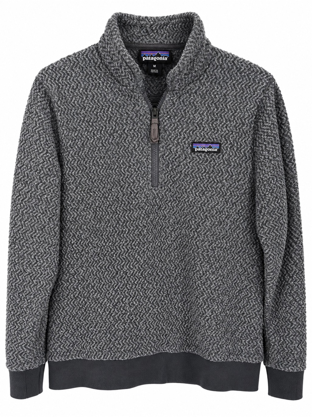 Patagonia women’s wool blend Gray Quarter-Zip Sweater
